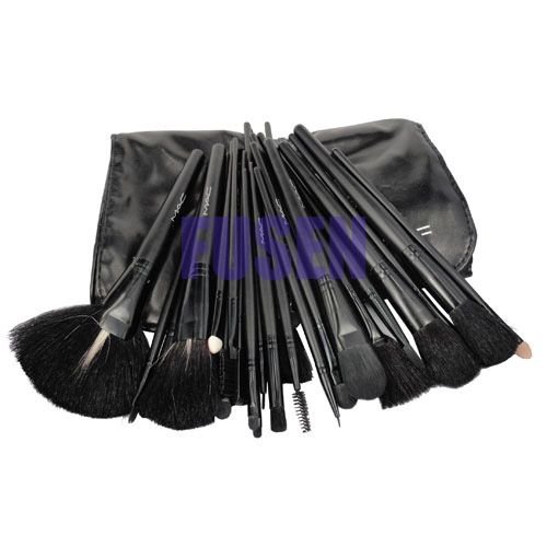 Black 32in1 Pro Cosmetic Makeup Brush Set Kit+Case bag  