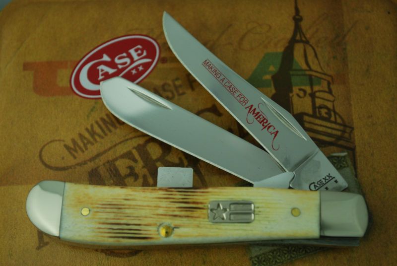 CASE XX MAKING A CASE FOR USA MINI TRAPPER KNIFE 6207SS  