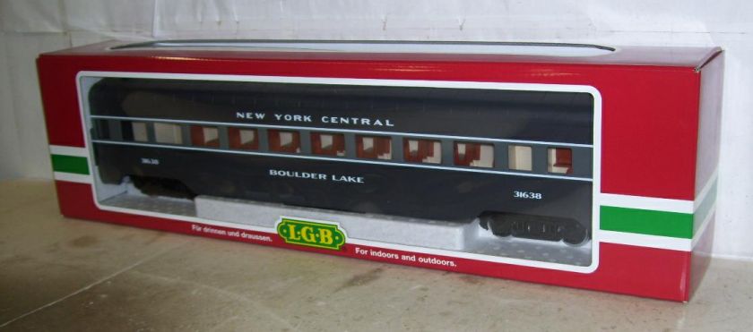 LGB G 33570 NYC NEW YORK CENTRAL BOULDER LAKE PASSENGER CAR  