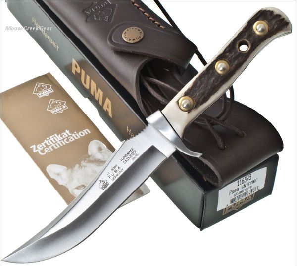 Puma Germany Staghorn Hunter/Skinner Hunting/Skinning Knife  