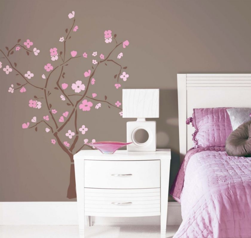 JAPANESE CHERRY BLOSSOM TREE WALL DECALS Deco Stickers 034878467207 